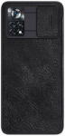 Nillkin Husa Nillkin Qin Leather Pro case for Xiaomi Poco X4 Pro 5G (black) (28406) - vexio