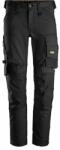 Snickers Workwear AllroundWork Stretch derekas nadrág fekete 120-as (63410404120) (63410404120)