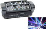 Thunder Germany ZZD-08, 8x3W LED Spider fényeffekt, robotlámpa, DMX és hangvezérlés - mkaudio