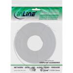 InLine Cablu de retea RJ45 flat FTP Cat. 6A 20m Alb, InLine IL75720W (IL75720W)