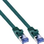 InLine Cablu de retea RJ45 flat FTP Cat. 6A 10m Verde, InLine IL71800G (IL71800G)