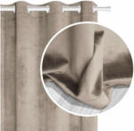  VELVET bársonyos sötétítő függöny 140x250 - bézs (SN63923/BEZ)