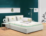 Bedora Saltea Ortopedica Bedora Relax Aloe Vera Free Air iSomn Pachet 120x200 cm, memory foam, medie/tare, 17 cm, anatomica, husa antialergica, tratat cu Aloe Vera Saltea