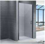 Water Fun Madeira || Black 100 nyíló zuhanyajtó, 190cm, 6mm, NANO (BAM-1019) - zuhanykabinpont