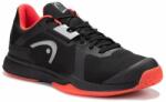 HEAD Pantofi de badminton/squash pentru bărbați "Head Sprint Team 3.5 Indoor - black/coral