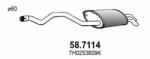 ASSO Toba esapament finala ASSO 58.7114 (58.7114)