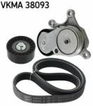 SKF Set curea transmisie cu caneluri SKF VKMA 38093 (VKMA 38093) - automobilus