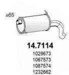 ASSO Toba esapament finala ASSO 14.7114 (14.7114)