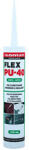 Isomat FLEX PU-40 - mastic poliuretanic, fara solventi, pentru etansarea suprafetelor de beton , zidarie (Culoare: Gri, Ambalare: Flacon 310 ml)