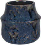 Clayre & Eef Set 2 ghivece flori ceramica albastra 15x13 cm (6CE1573M)