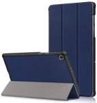 Gigapack Tok álló, bőr hatású (FLIP, oldalra nyíló, TRIFOLD asztali tartó funkció) SÖTÉTKÉK Lenovo Tab M10 Plus (TB-X606F) (GP-101250)