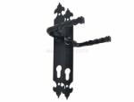  ROMANCE mâner pentru poartă 90mm cu butuc Neagră 90mm cu butuc (2401K21102)