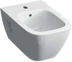 Geberit Bideu suspendat Geberit, Selnova Square, forma partial inchisa, alb (501.547.01.1)