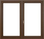 WindowMAG Fereastra PVC termopan, 4 camere, nuc, 100 x 120 cm, fix + dubla deschidere, dreapta
