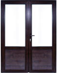WindowMAG Usa din PVC cu geam termopan 2/3, 4 camere, Wenge, 200×210, Prag PVC, Dreapta