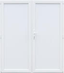 WindowMAG Usa din PVC cu panel PVC , 6 camere, Alb, 200×210, Prag PVC, Dreapta