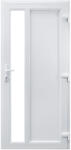WindowMAG Usa din PVC cu geam termopan, montant vertical 1/3 tip 4, 4 camere, prag pvc, dreapta , alb , 68 x 200 cm