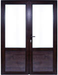WindowMAG Usa din PVC cu geam termopan 2/3, 6 camere, Wenge, 200×210, Prag PVC, Dreapta