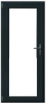 WindowMAG Usa din PVC cu geam termopan 3/3, 6 camere, Gri antracit, 78×188, Prag Aluminiu, Stanga