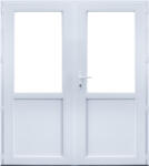 WindowMAG Usa din PVC cu geam termopan 2/3, 4 camere, Alb, 160×210, Prag PVC, Dreapta
