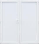 WindowMAG Usa din PVC cu panel PVC , 4 camere, Alb, 160×210, Prag PVC, Stanga