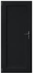 WindowMAG Usa din PVC cu panel PVC , 6 camere, Black Brown, 67×202, Prag Aluminiu, Stanga