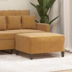 vidaXL Taburet, maro, 70x55x41 cm, catifea (349324) Canapea