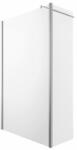 Omnires Paravan de dus tip Walk-in cu perete lateral Omnires Marina transparent 110 cm (MA1130CRTR) - neakaisa