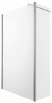 Omnires Paravan de dus tip Walk-in cu perete lateral Omnires Marina transparent 120 cm (MA1230CRTR) - neakaisa