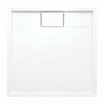 Omnires Cadita dus patrata din acril Omnires Brooklyn alb 90x90 cm (BROOKLYN90-KBP) - neakaisa