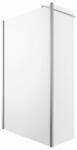 Omnires Paravan de dus tip Walk-in cu perete lateral Omnires Marina transparent 80 cm (MA8030CRTR) - neakaisa