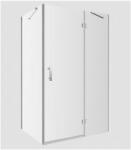 Omnires Cabina de dus dreptunghiulara cu usa cu balamale Omnires Manhattan transparent 120x90 cm (MH1290CRTR) - neakaisa