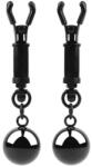 Chisa Novelties Chisa Sins Inquisition Playful Weighted Nipple Clamps Black