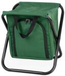 Strend Pro Scaun pliabil, gradina, camping, pescuit, cu geanta termoizolanta, verde, max 150 kg, 32x27x34 cm, Strend Pro (2212619)