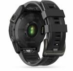  Szilikon Okosóra Szíj Garmin 26mm Quickfit Fenix 3 / 5x / 3hr / 5x Plus / 6x / 6x Pro / 7x Doop Explorer Fekete