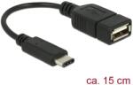 Delock USB Type-C > USB 2.0 (A) átalakító kábel [65579]