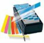 DJOIS Jelölőcímke, műanyag, 4x12 lap, 12x40 mm, DJOIS, vegyes (3l10512) - irodaszer