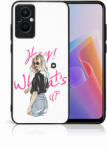 PROTEMIO MY ART Husă de protecție Oppo Reno7 Lite 5G WHATSUP (132)