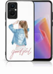 PROTEMIO MY ART Husă de protecție Oppo Reno7 Lite 5G GOOD GIRL (130)