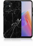 PROTEMIO MY ART Husă de protecție Oppo Reno7 Lite 5G BLACK MARBLE (142)