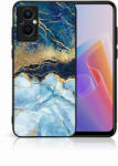 PROTEMIO MY ART Husă de protecție Oppo Reno7 Lite 5G BLUE MARBLE (141)