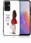 PROTEMIO MY ART Husă de protecție Oppo Reno7 Lite 5G DRESS RED (137)