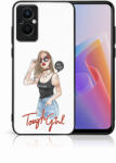PROTEMIO MY ART Husă de protecție Oppo Reno7 Lite 5G TOUGH GIRL (131)