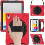  SOLID durabilă pentru Apple iPad 2025 / iPad 2022 RED