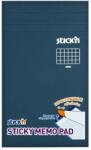 STICK N Öntapadó jegyzettömb, kockás, 190, 5x114 mm, 50 lap, STICK N, fehér (SN21852) - officesprint