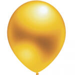 Balloons4party Set 10 baloane latex metalizat sidef auriu gold 30 cm