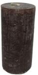 GYD Gyertya rusztikus adventi barna színű 4 cm X 8 cm, 4db/csomag