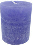 GYD Gyertya rusztikus adventi lila színű 6 cm X 7 cm, 4db/csomag