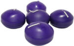 GYD Úszógyertya lila színű 5 db/csomag 4, 5 cm X 3, 3 cm