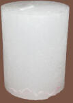GYD Gyertya rusztikus adventi fehér színű 6 cm X 7 cm, 4db/csomag